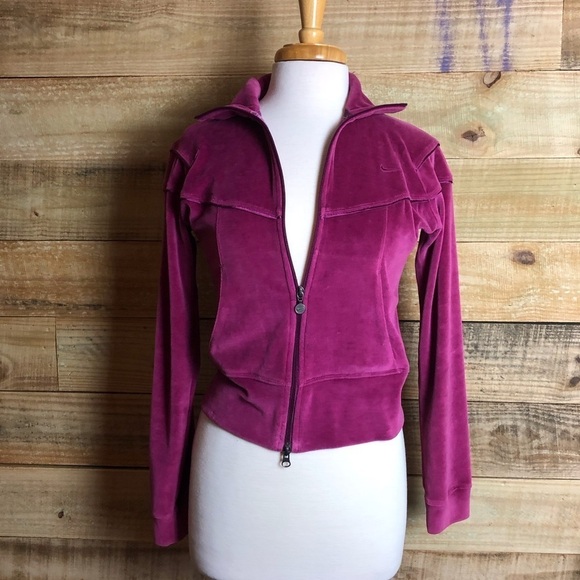 NIKE, Velour track suit, EUC - Picture 6 of 12